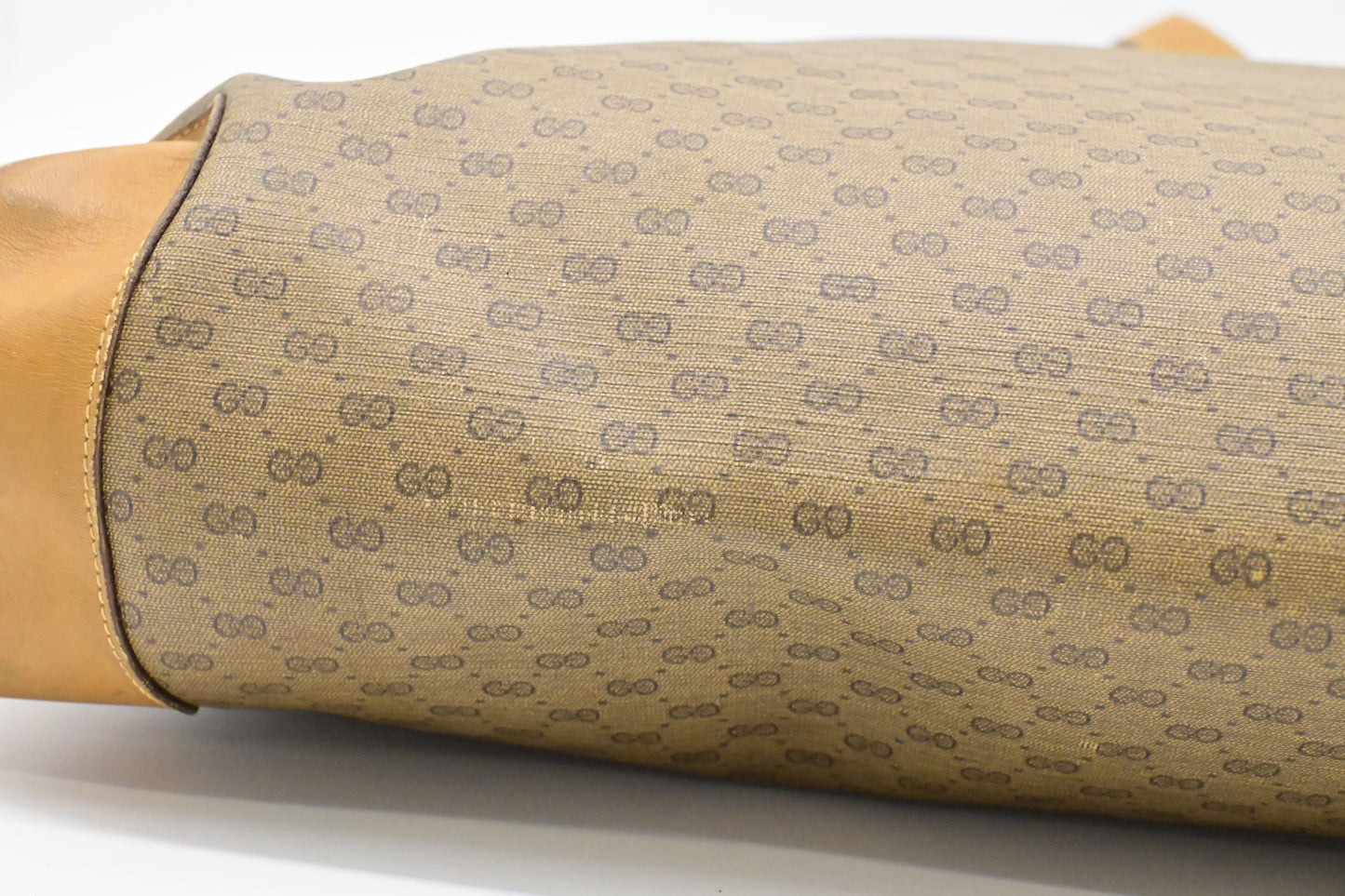 Gucci Sherry Line Tote in Brown Micro GG Supreme Canvas