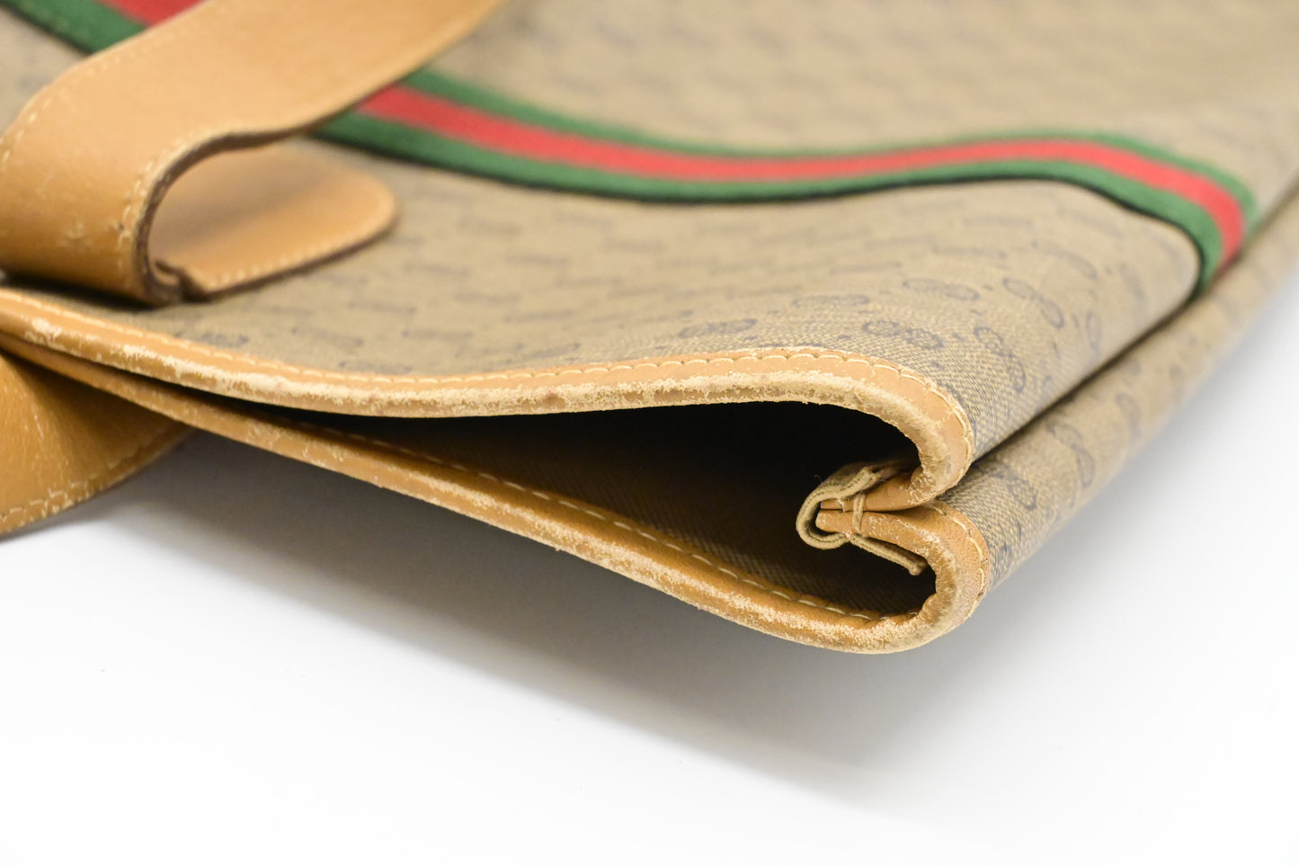 Gucci Sherry Line Tote in Brown Micro GG Supreme Canvas