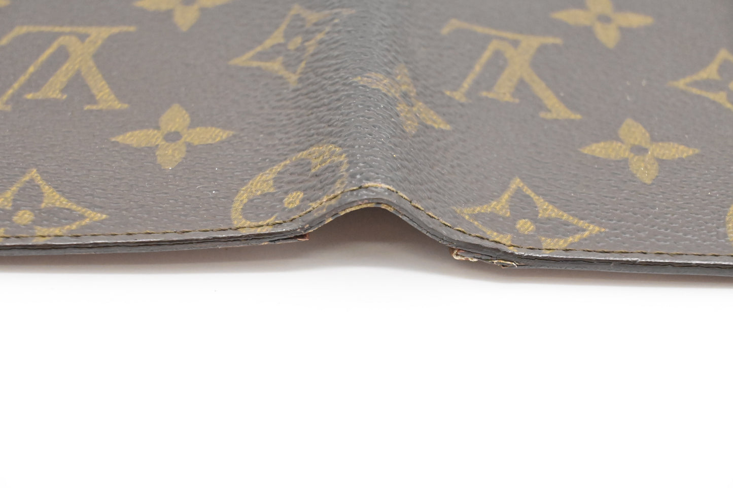 Louis Vuitton Vertical Bifold Wallet in Monogram Canvas