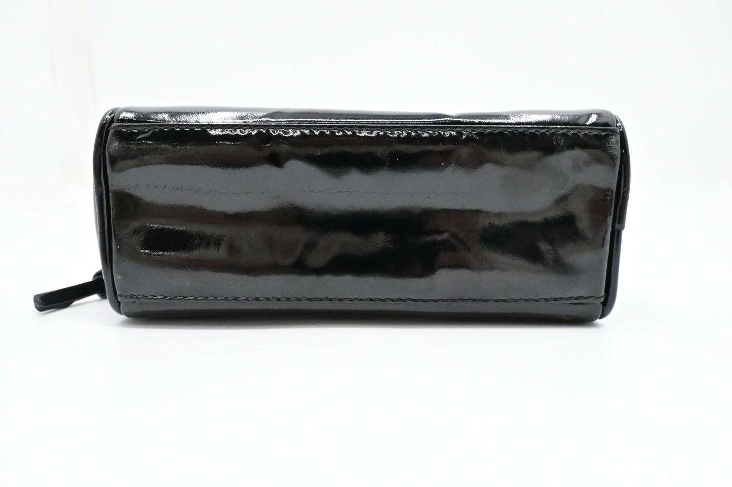 Chanel Cosmetics Pouch in Black Patent Leather