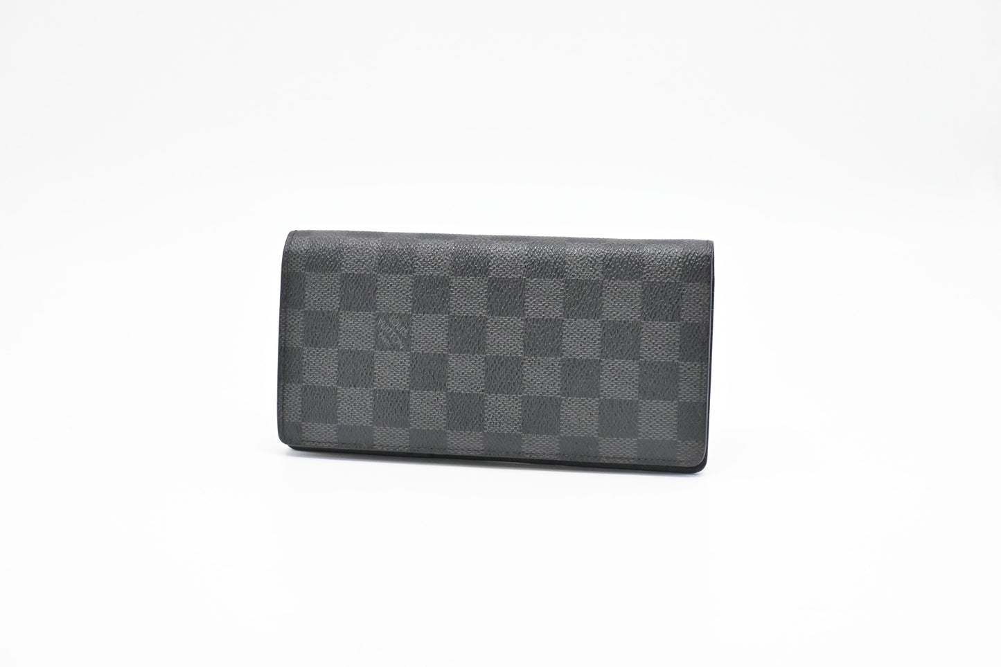 Louis Vuitton Brazza Wallet in Damier Graphite Canvas