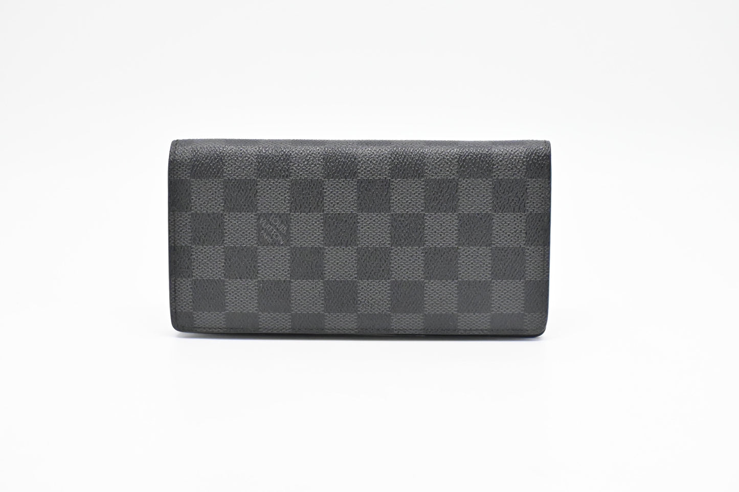 Louis Vuitton Brazza Wallet in Damier Graphite Canvas