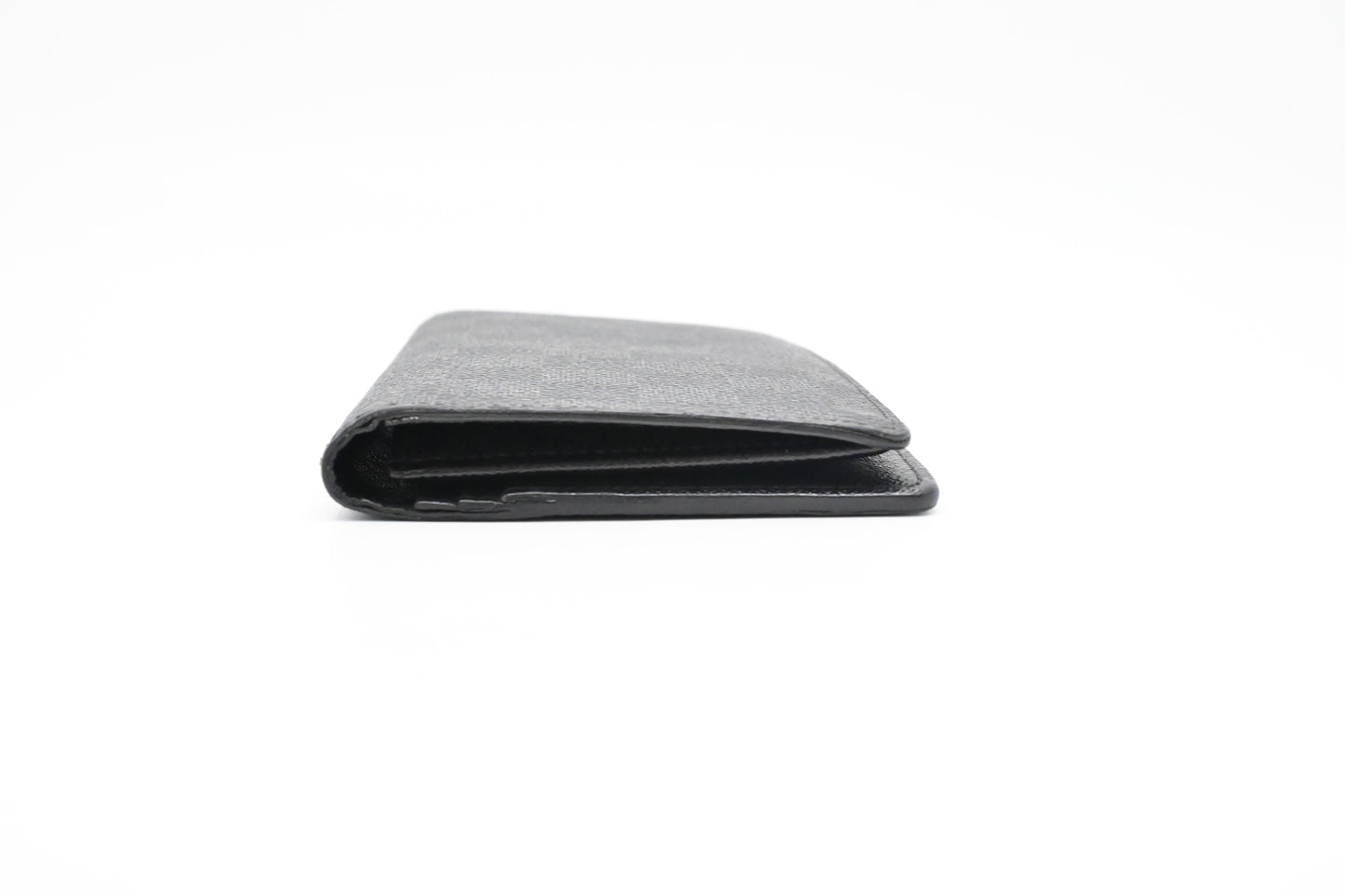 Louis Vuitton Brazza Wallet in Damier Graphite Canvas