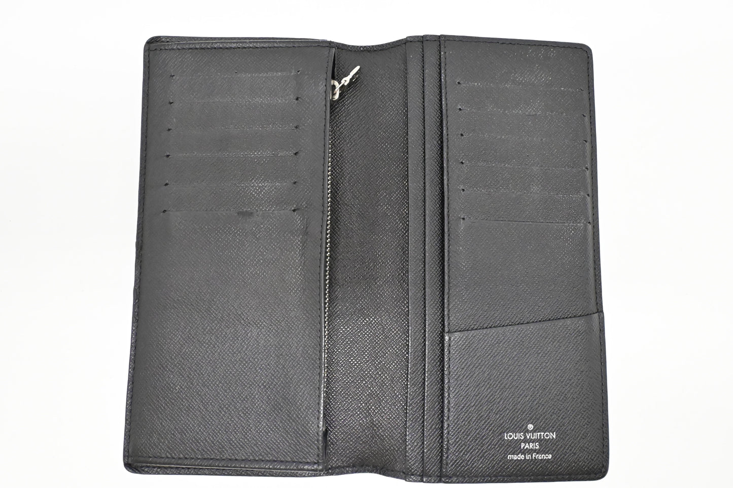 Louis Vuitton Brazza Wallet in Damier Graphite Canvas