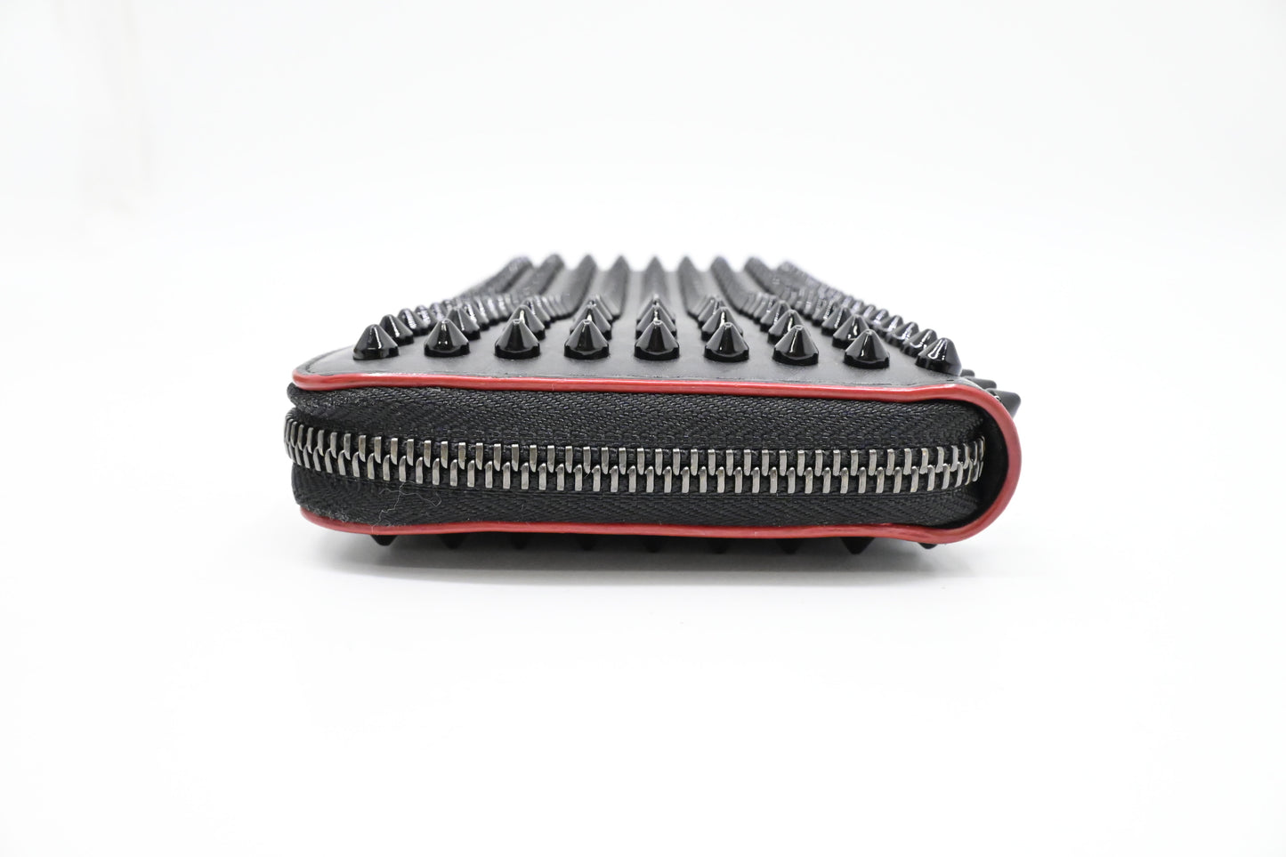 Louboutin Panettone Wallet in Black Leather
