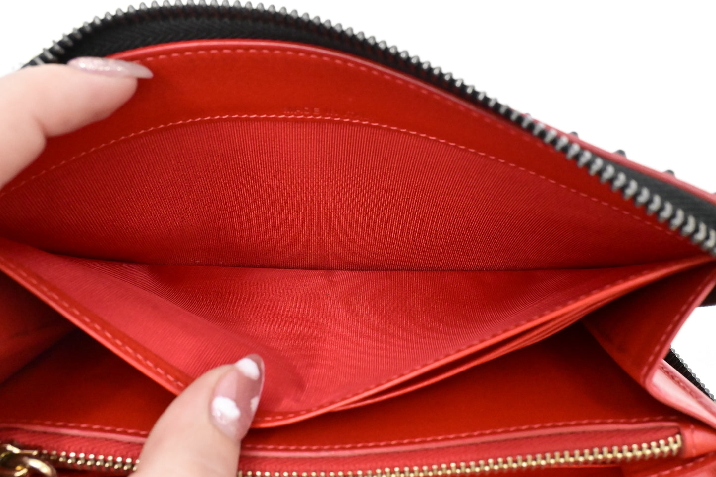 Louboutin Panettone Wallet in Black Leather