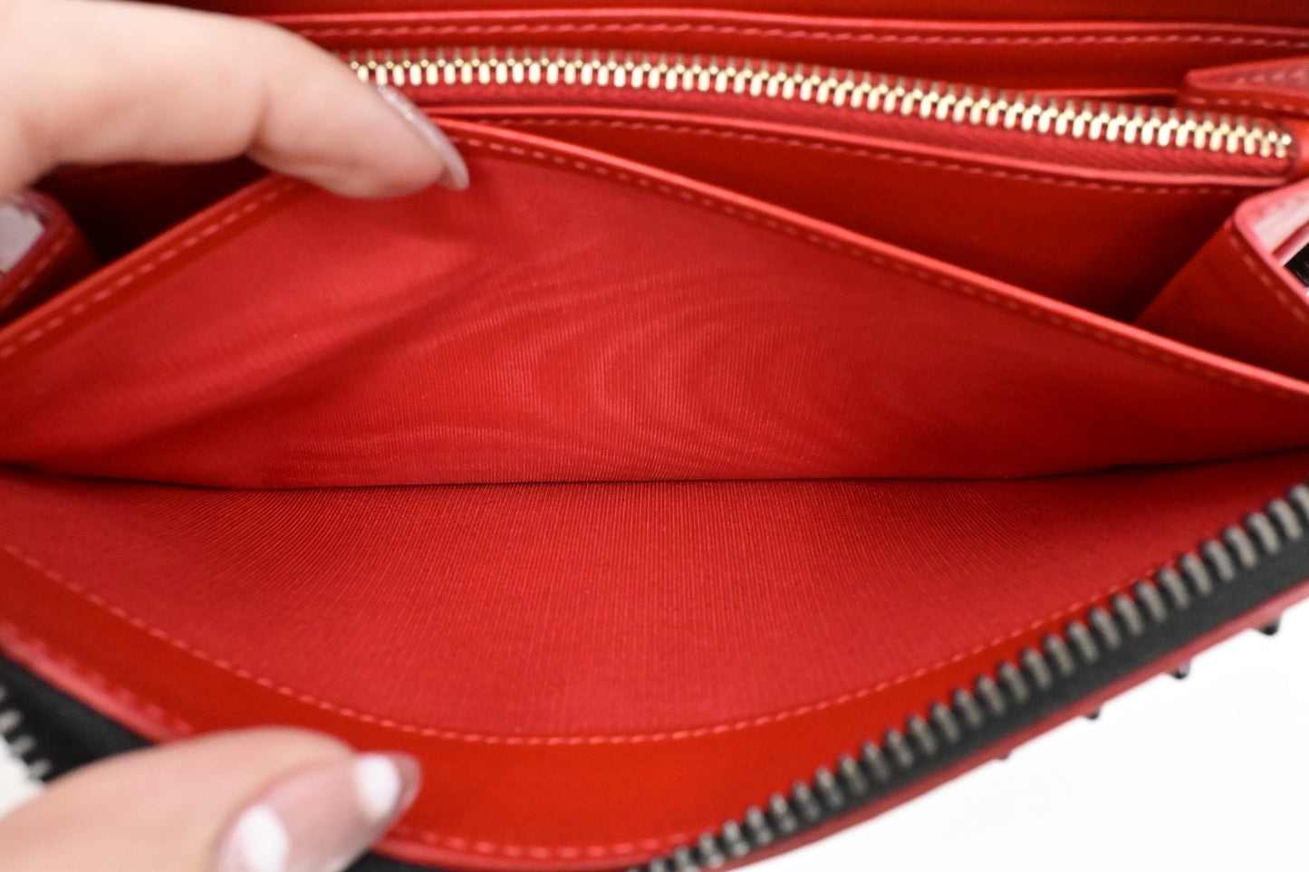 Louboutin Panettone Wallet in Black Leather