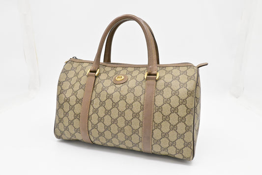 Gucci Boston Bag in GG Supreme Canvas