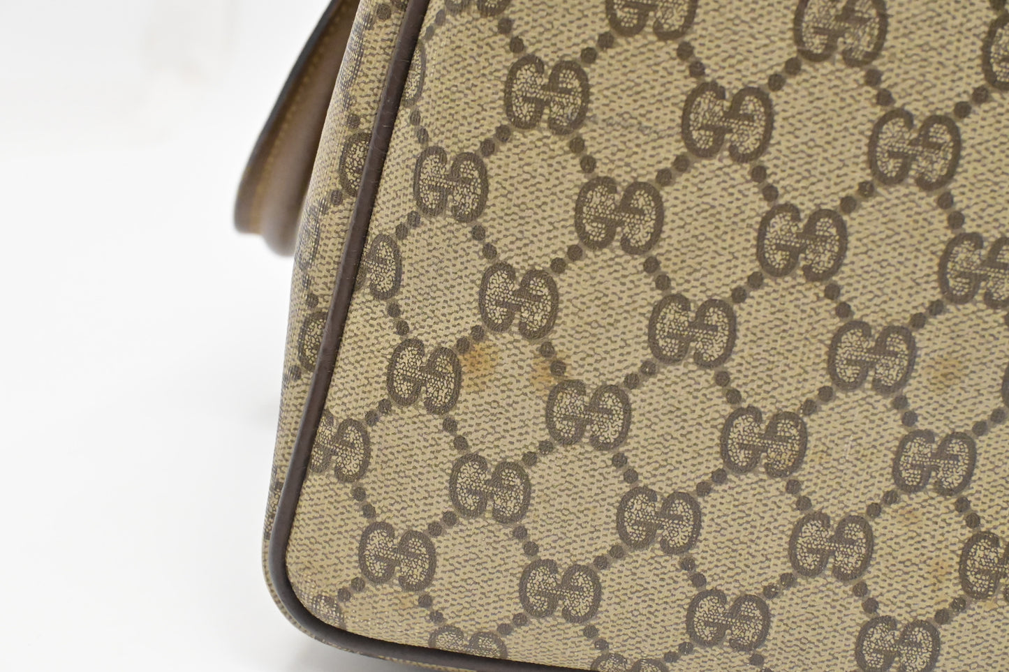 Gucci Boston Bag in GG Supreme Canvas