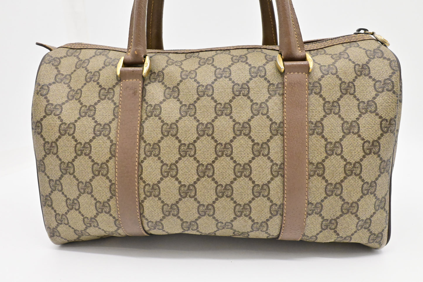 Gucci Boston Bag in GG Supreme Canvas