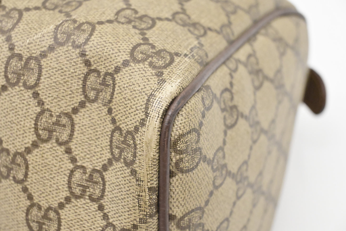 Gucci Boston Bag in GG Supreme Canvas