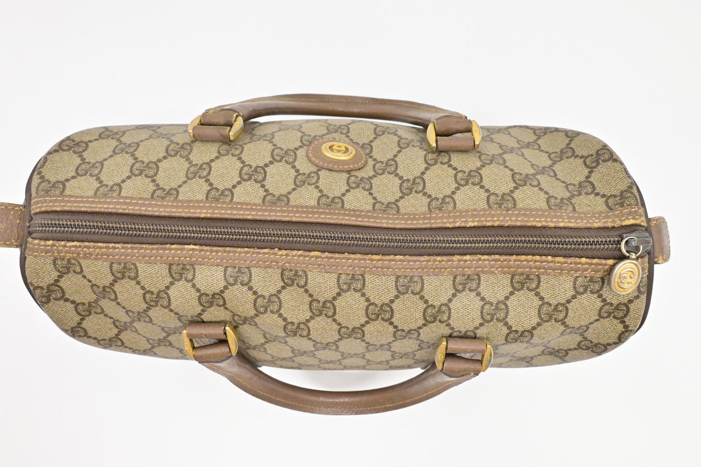 Gucci Boston Bag in GG Supreme Canvas