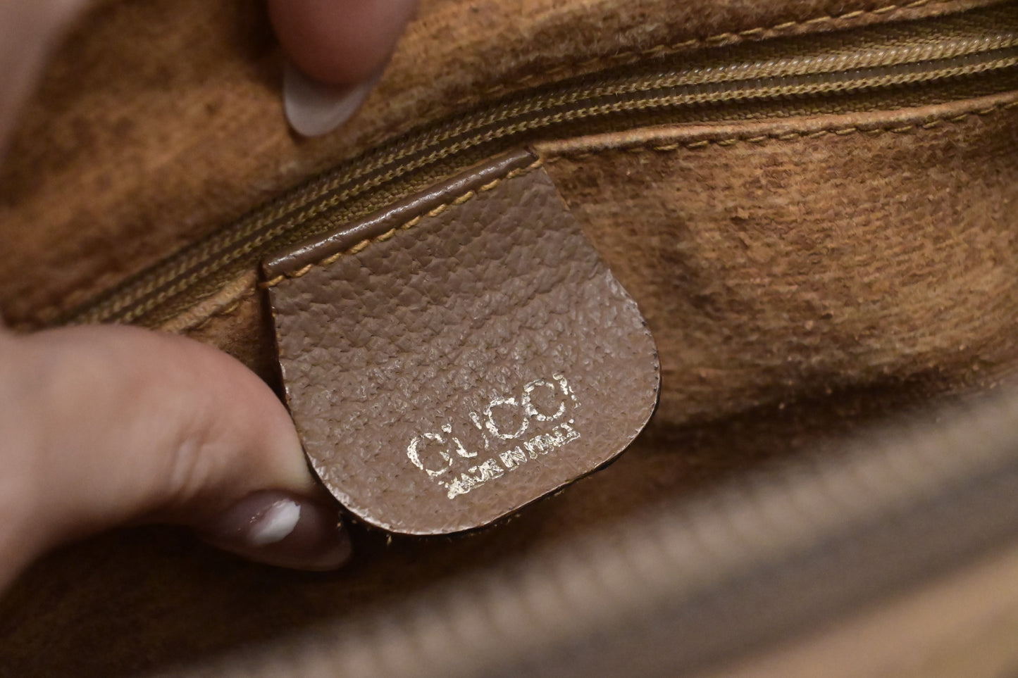 Gucci Boston Bag in GG Supreme Canvas