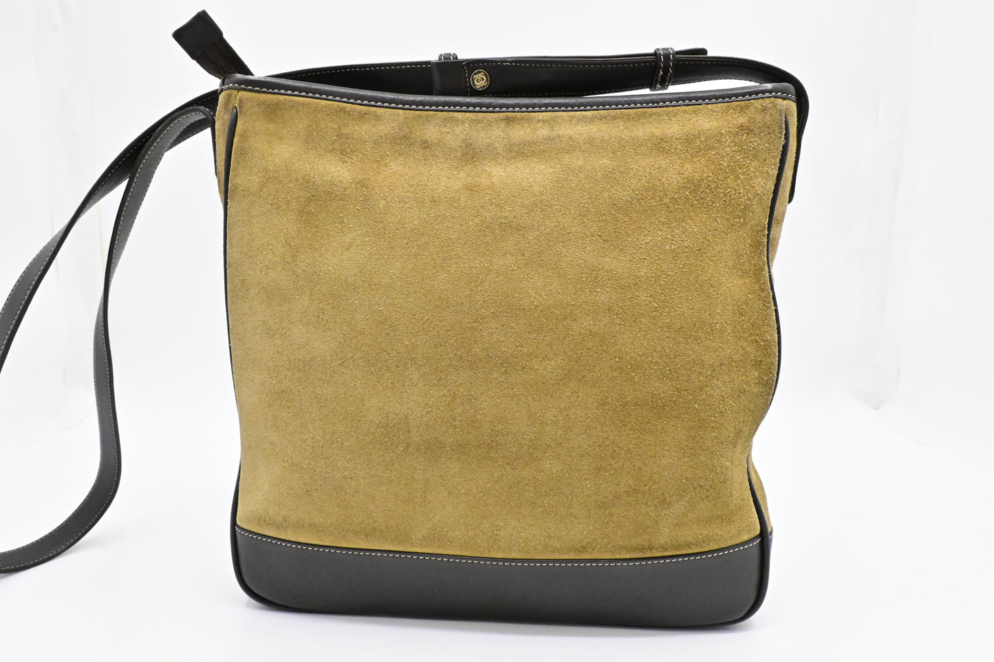 Loewe Crossbody in Brown Suede
