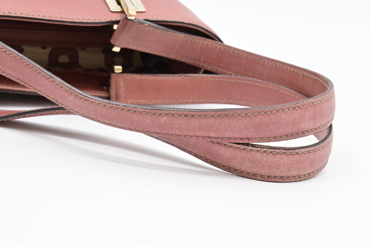 Gucci Hand Tote in Pink Guccissima Leather