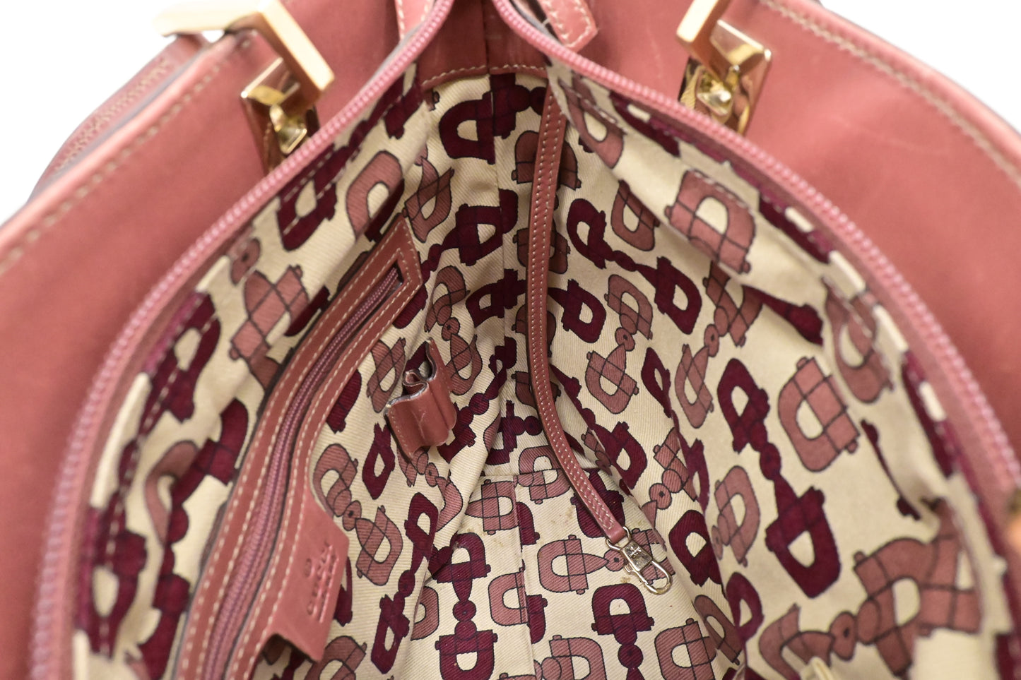 Gucci Hand Tote in Pink Guccissima Leather