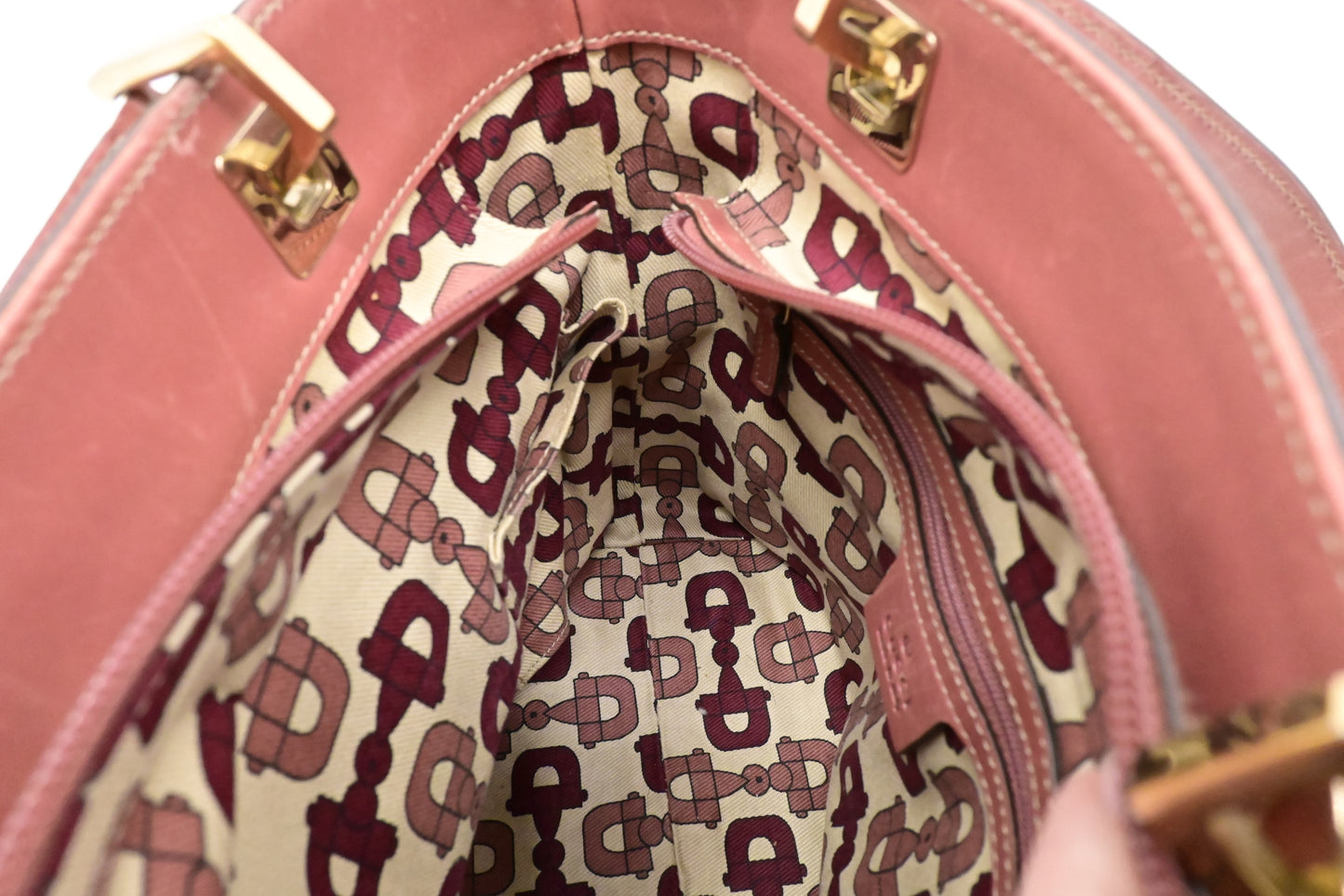 Gucci Hand Tote in Pink Guccissima Leather
