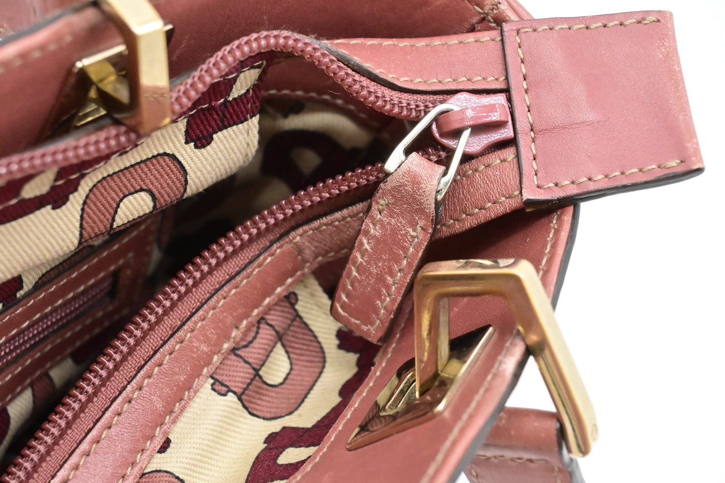 Gucci Hand Tote in Pink Guccissima Leather