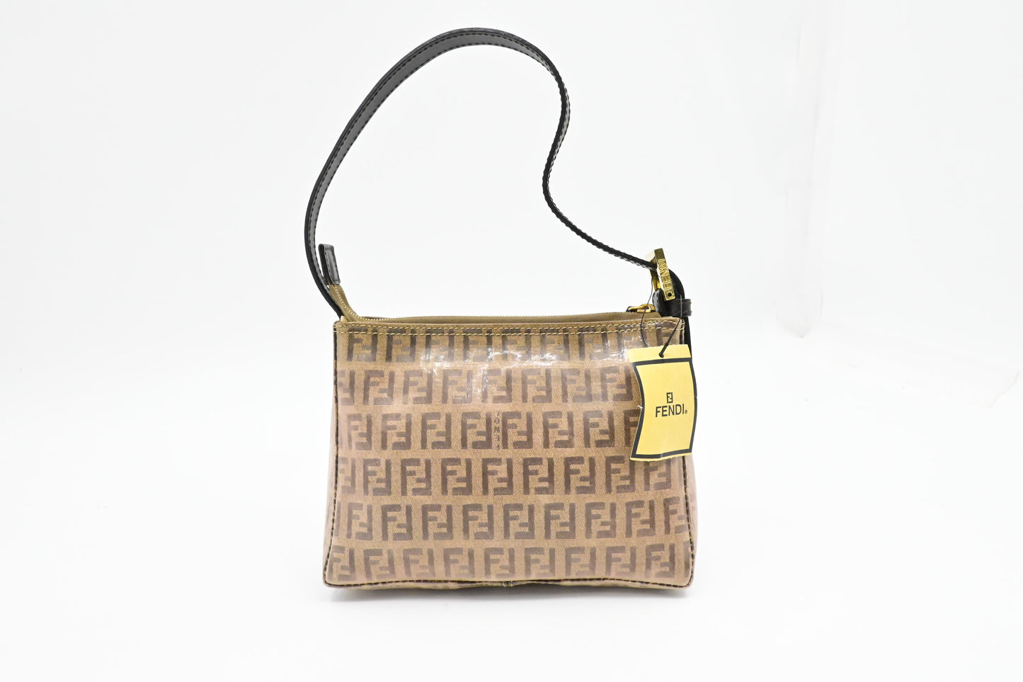 Fendi Pochette in Zucca Coated Canvas