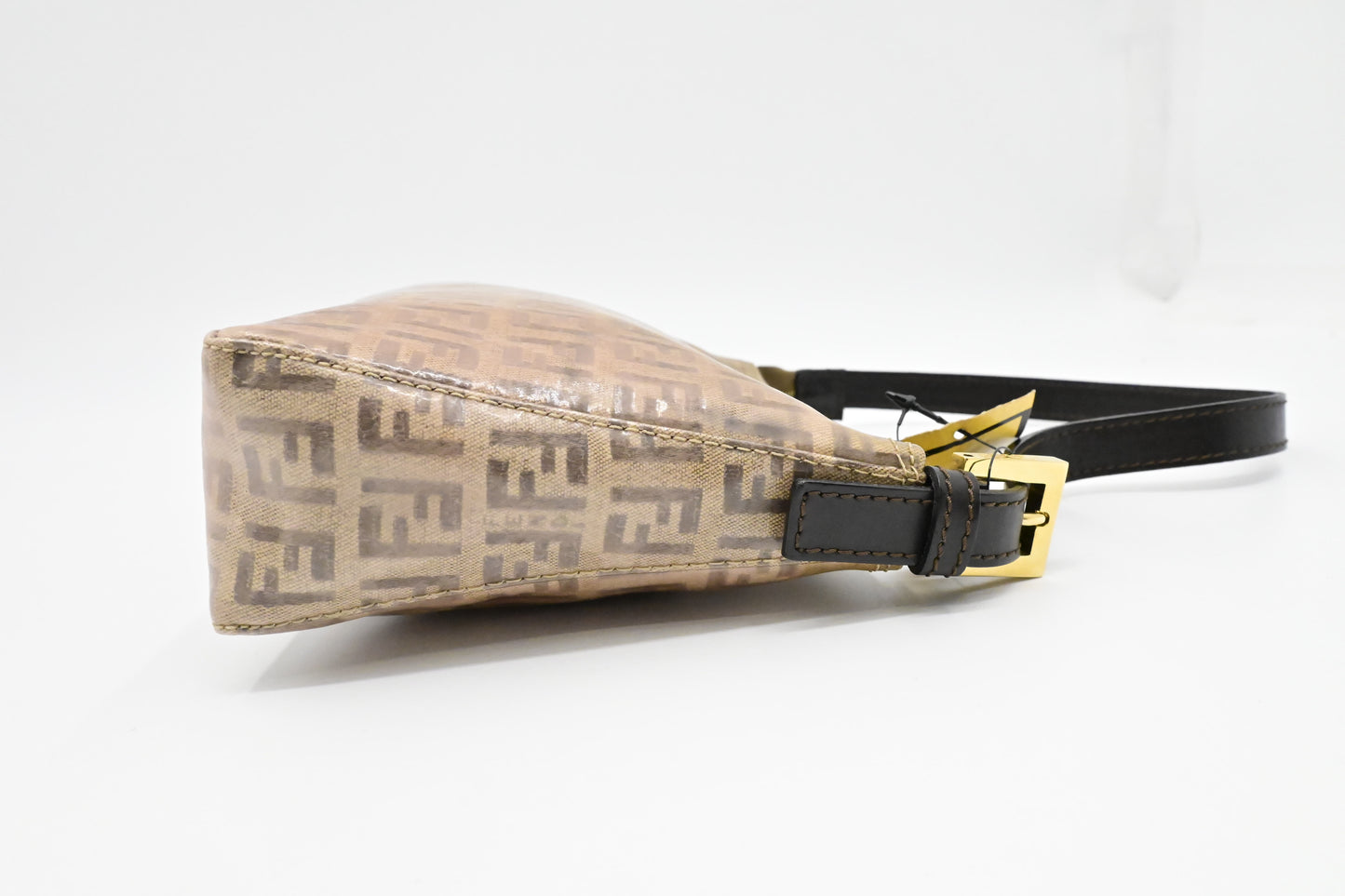 Fendi Pochette in Zucca Coated Canvas