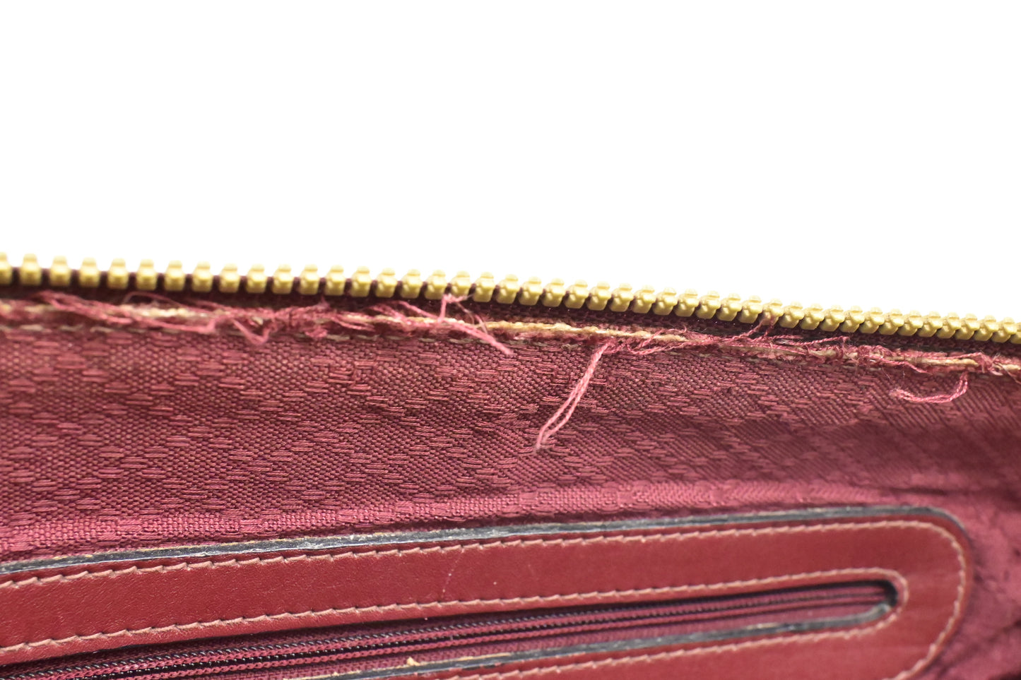 Gucci Boston Bag in Red Micro GG Canvas