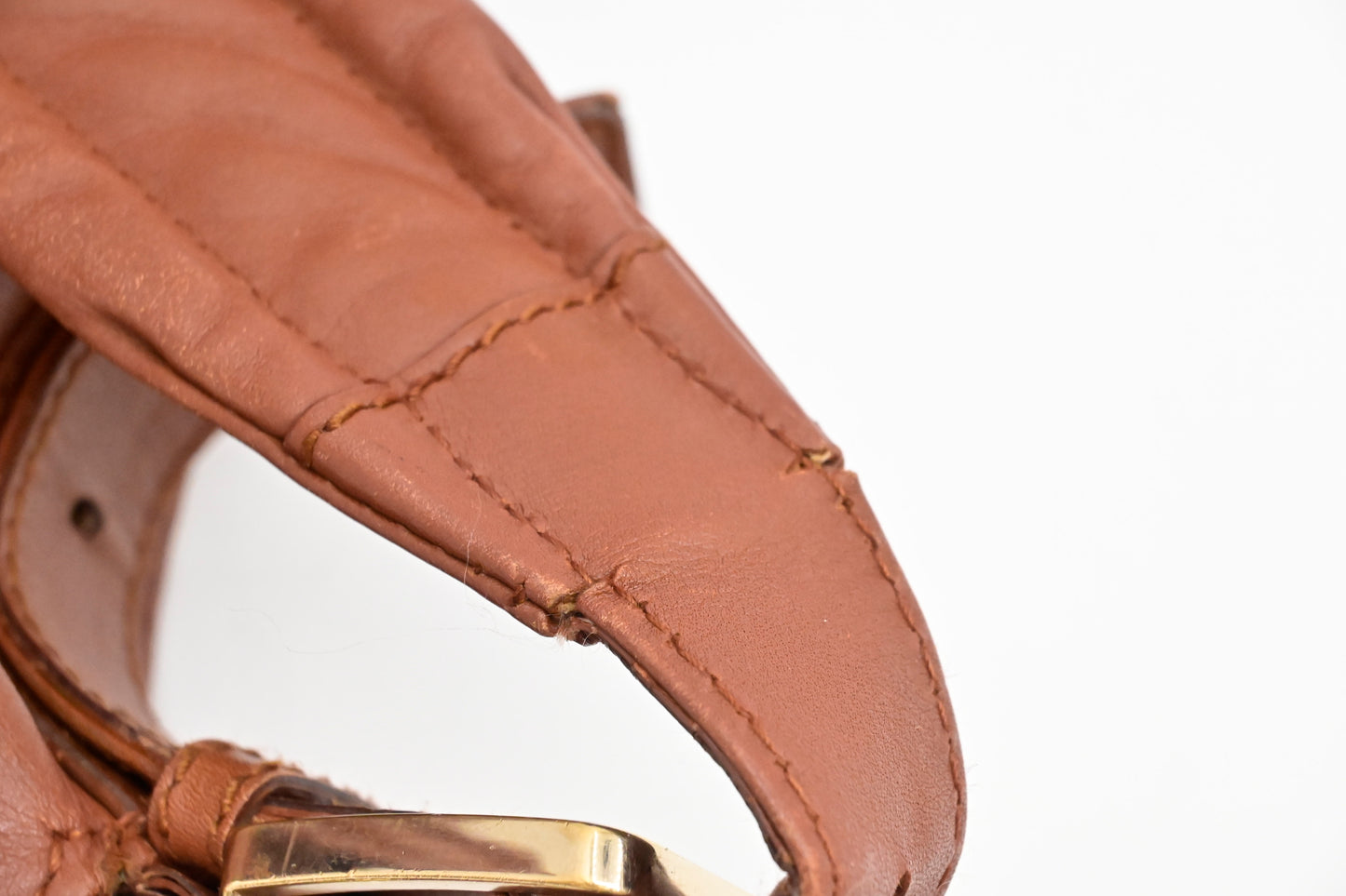Gucci Hobo Travel Bag in Brown Leather