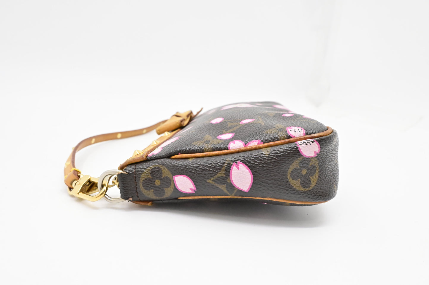 Louis Vuitton x Takashi Murakami Pochette Accessoires in Cherry Blossom Monogram Canvas