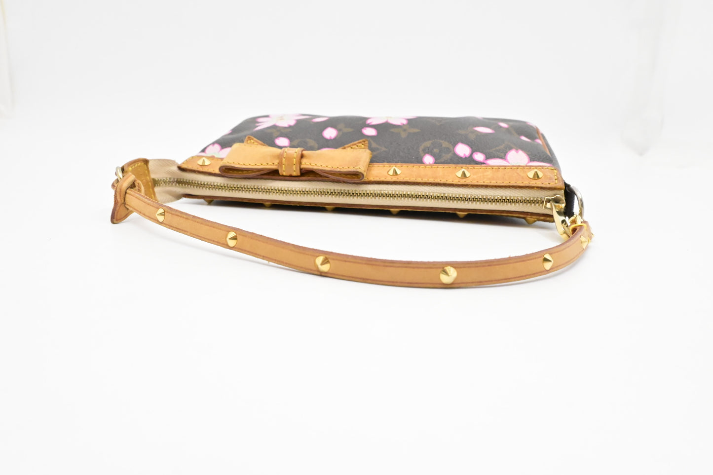 Louis Vuitton x Takashi Murakami Pochette Accessoires in Cherry Blossom Monogram Canvas