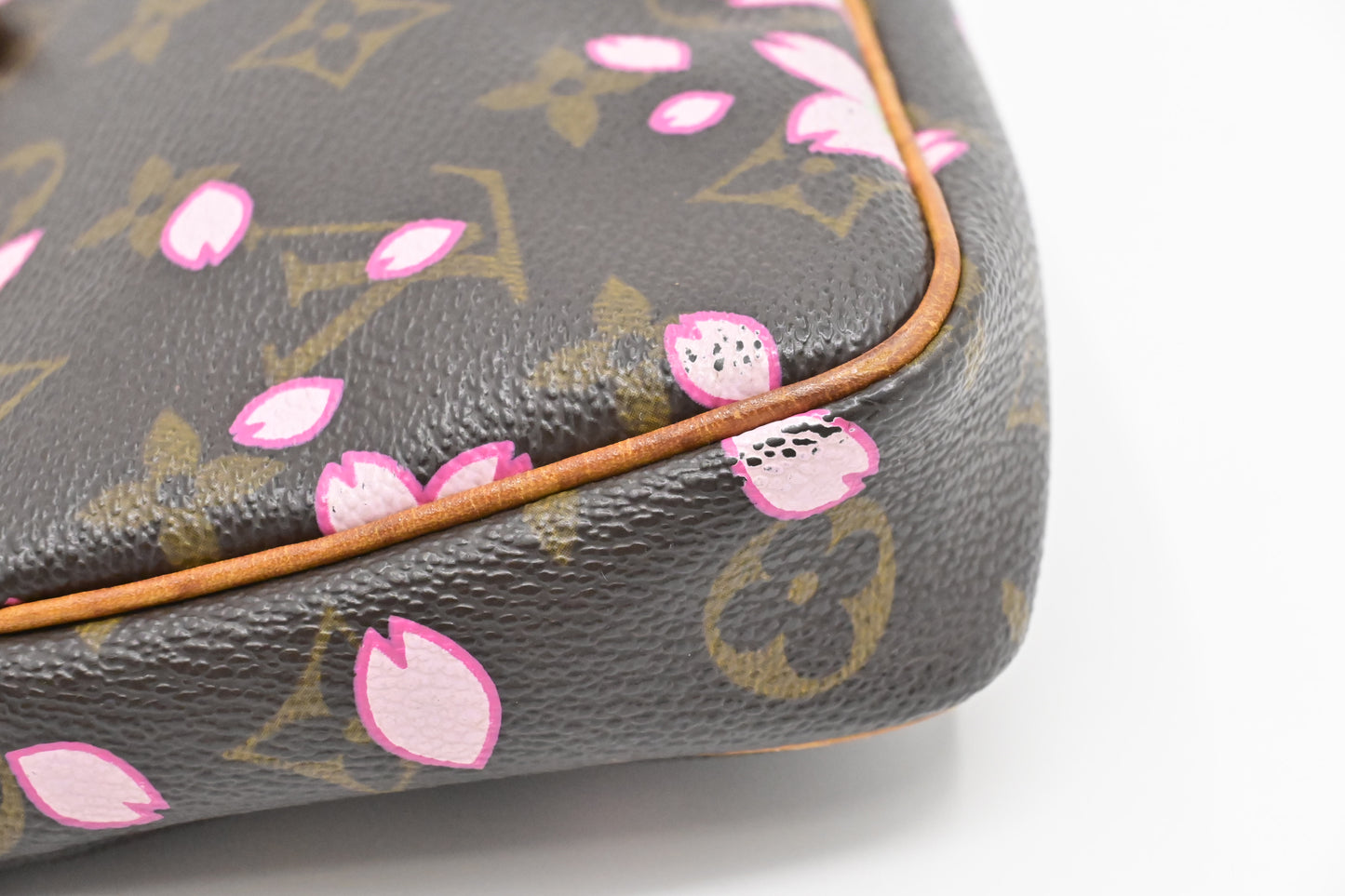 Louis Vuitton x Takashi Murakami Pochette Accessoires in Cherry Blossom Monogram Canvas