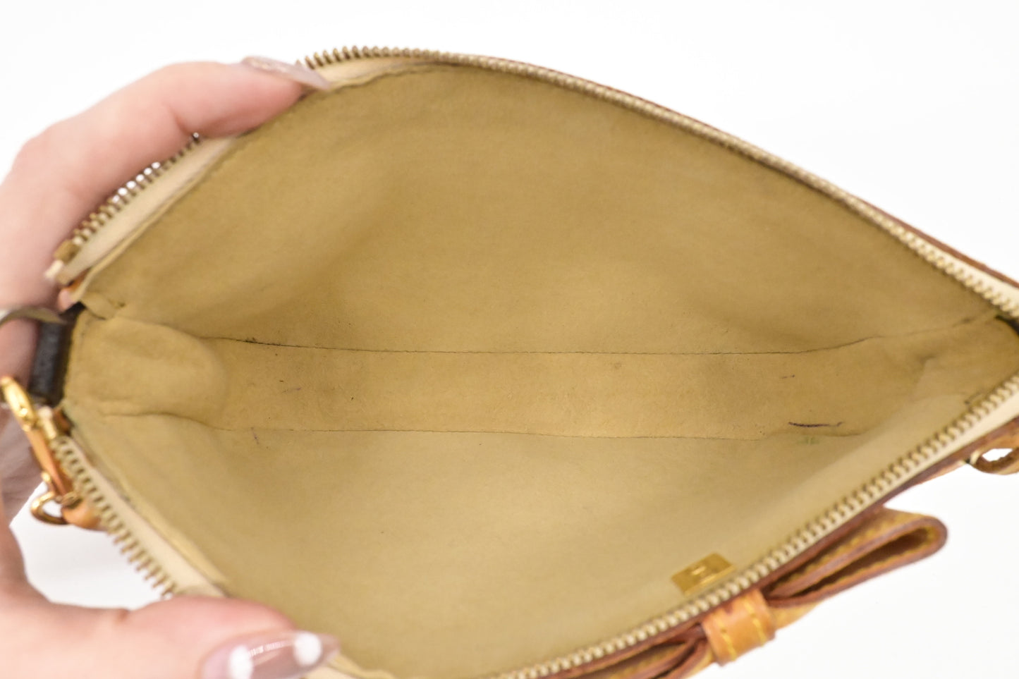 Louis Vuitton x Takashi Murakami Pochette Accessoires in Cherry Blossom Monogram Canvas