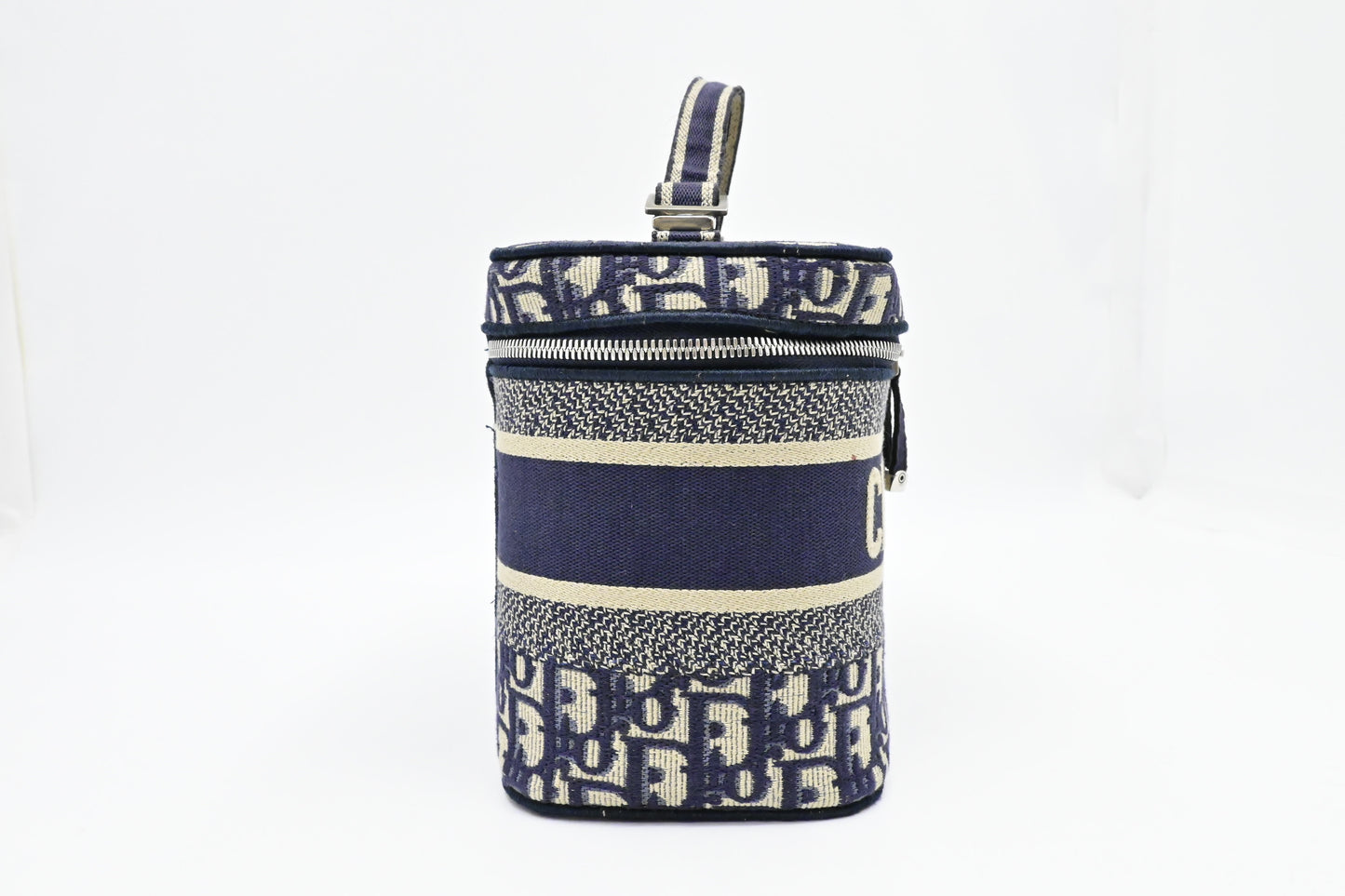 Dior DiorTravel Vanity Case in Blue Oblique Canvas