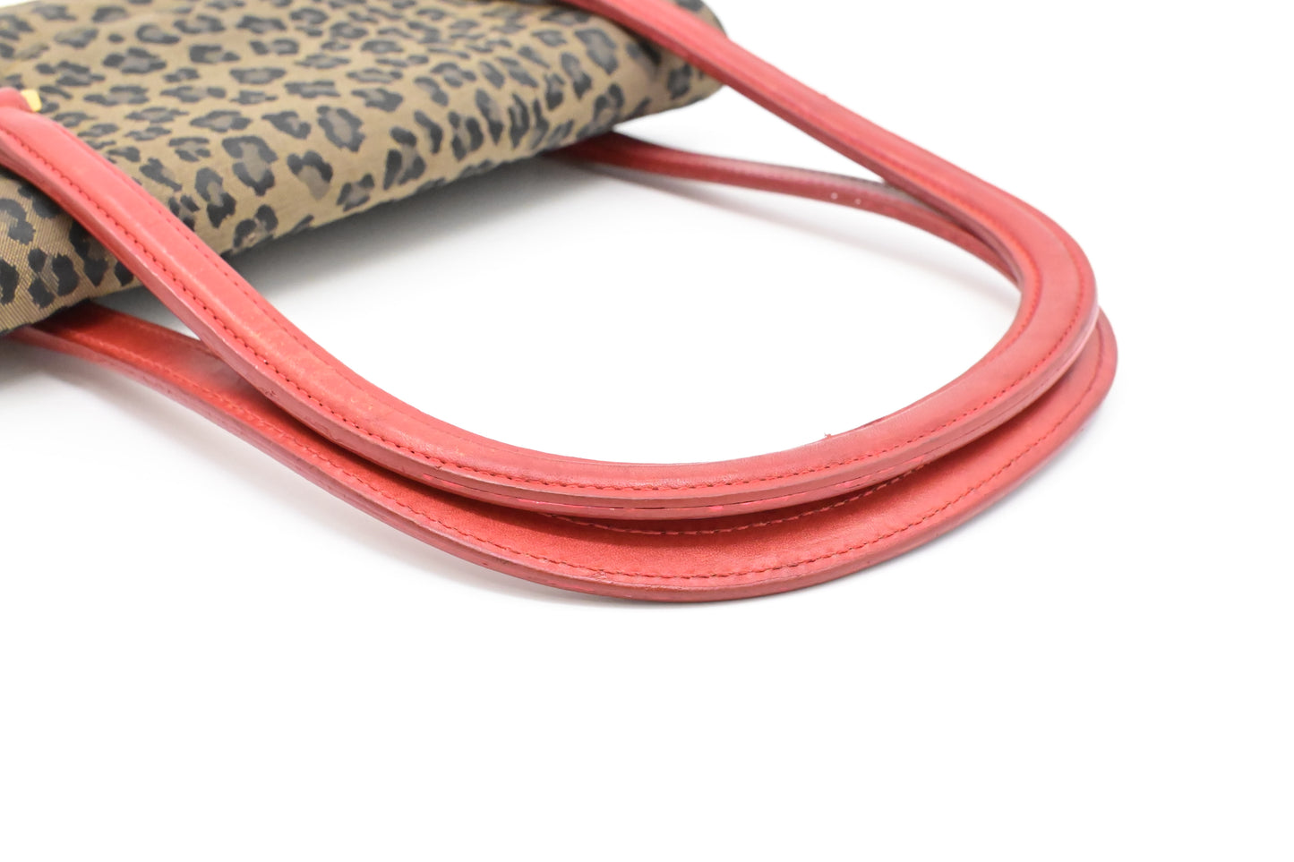 Fendi Handbag in Brown Leopard Canvas