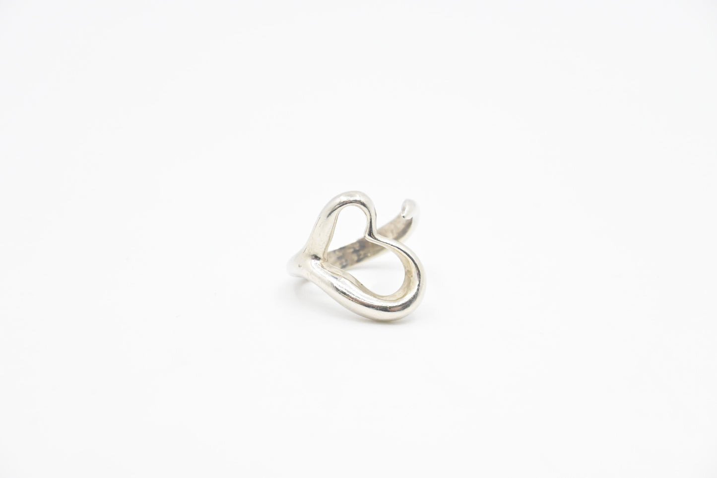 Tiffany & Co. Open Heart Ring in Sterling Silver