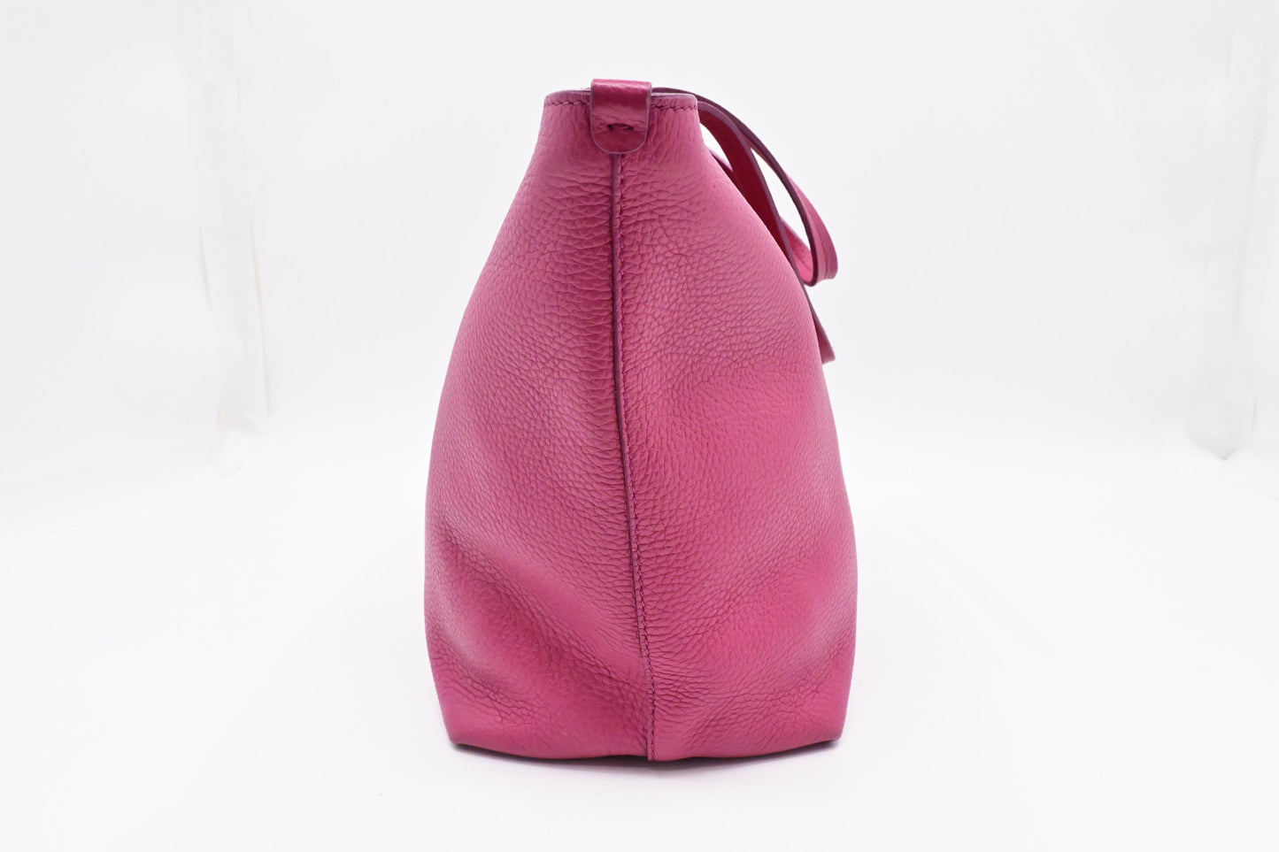 Ferragamo Zipped Tote in Pink Leather