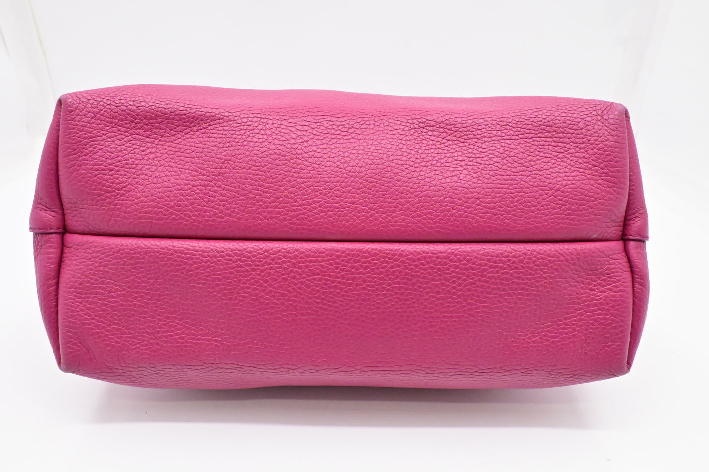 Ferragamo Zipped Tote in Pink Leather