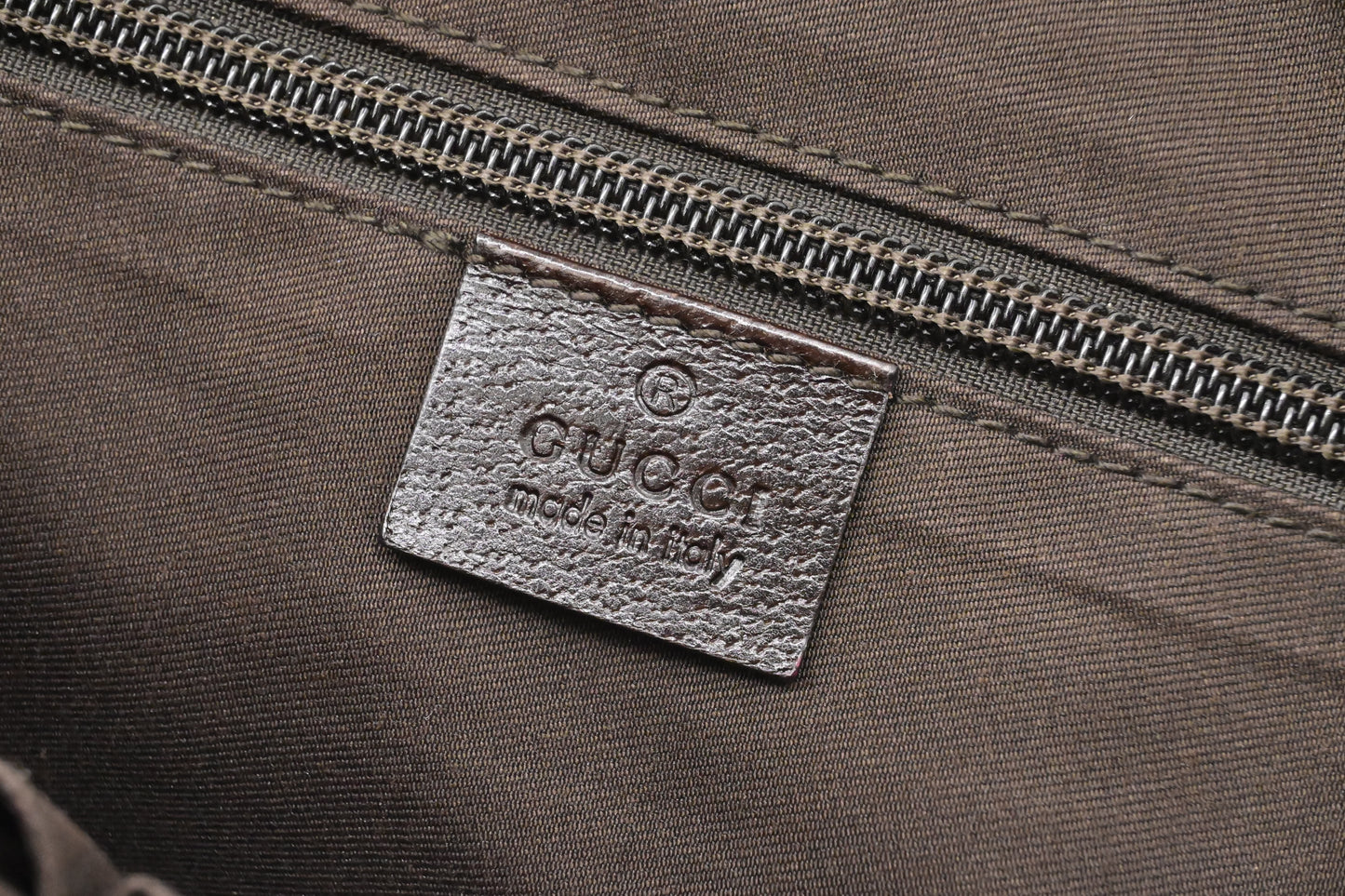 Gucci Messenger Bag in Light Brown Canvas