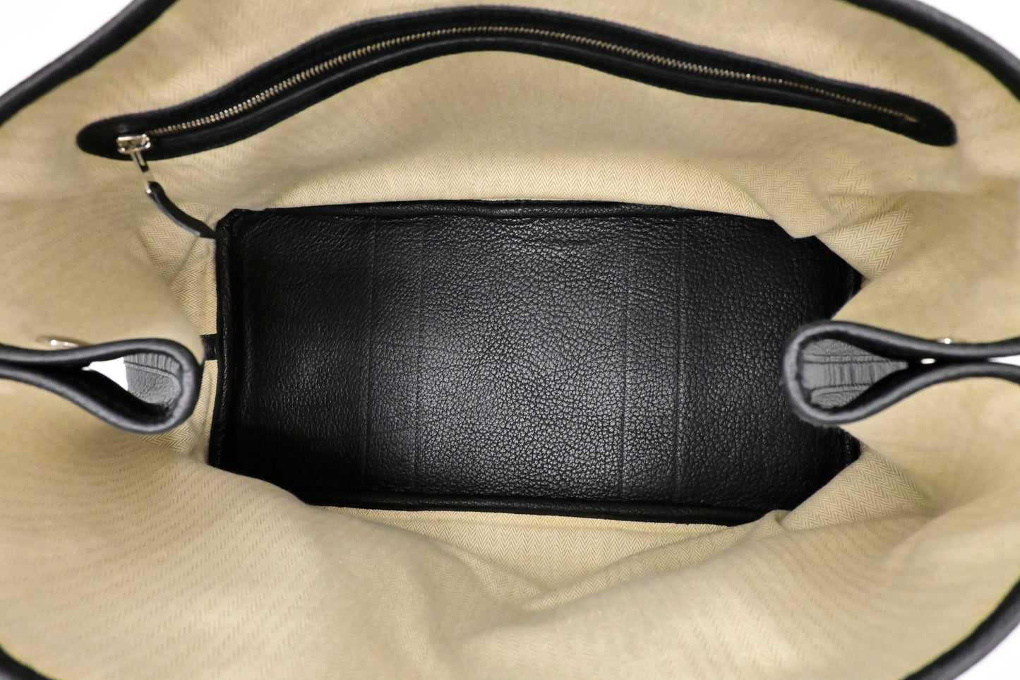 Hermes Garden Party 36 in Black Leather