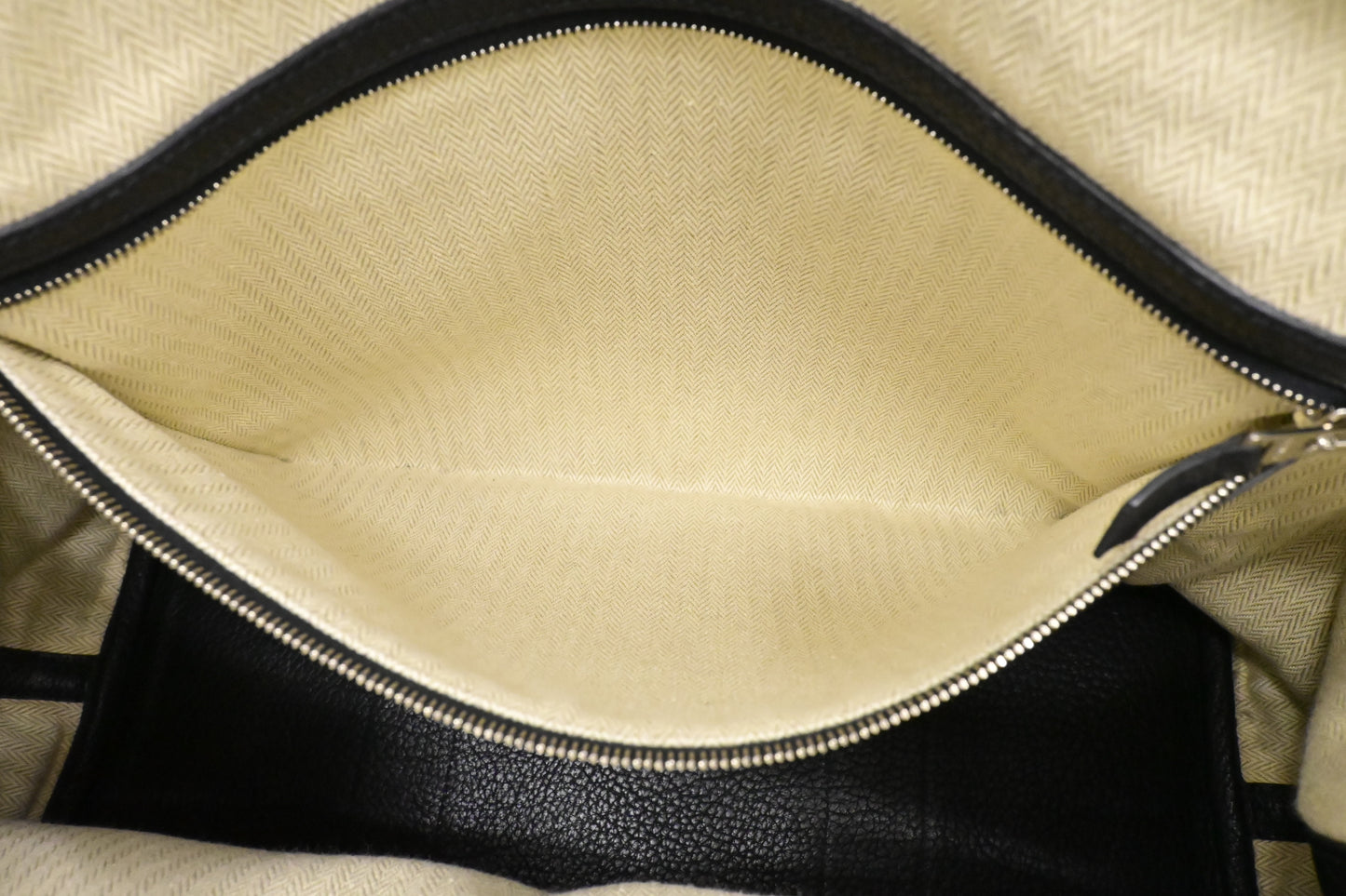 Hermes Garden Party 36 in Black Leather