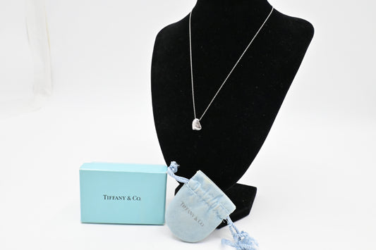 Tiffany & Co. Full Heart Necklace in Sterling Silver