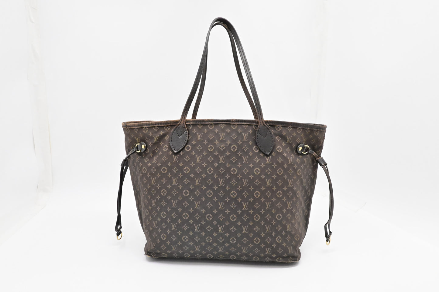 Louis Vuitton Neverfull MM in Fusain Mini Lin Canvas