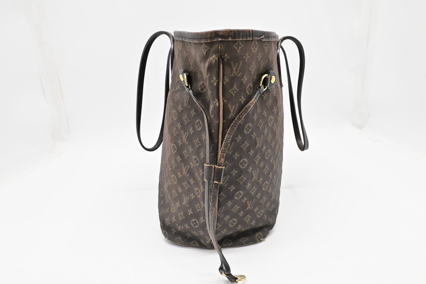Louis Vuitton Neverfull MM in Fusain Mini Lin Canvas