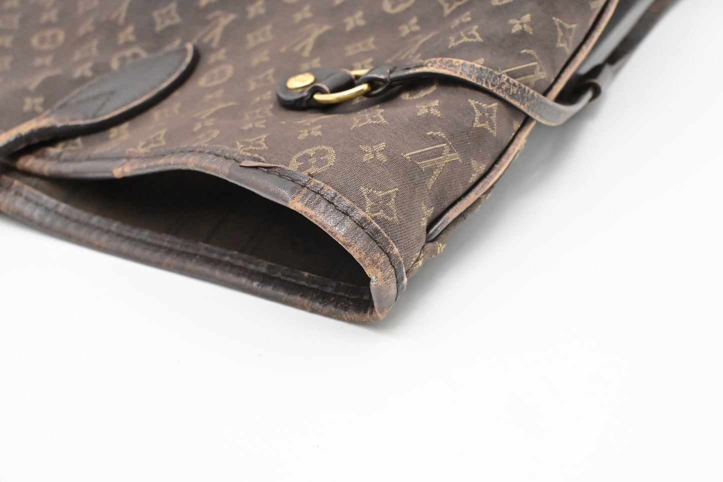 Louis Vuitton Neverfull MM in Fusain Mini Lin Canvas