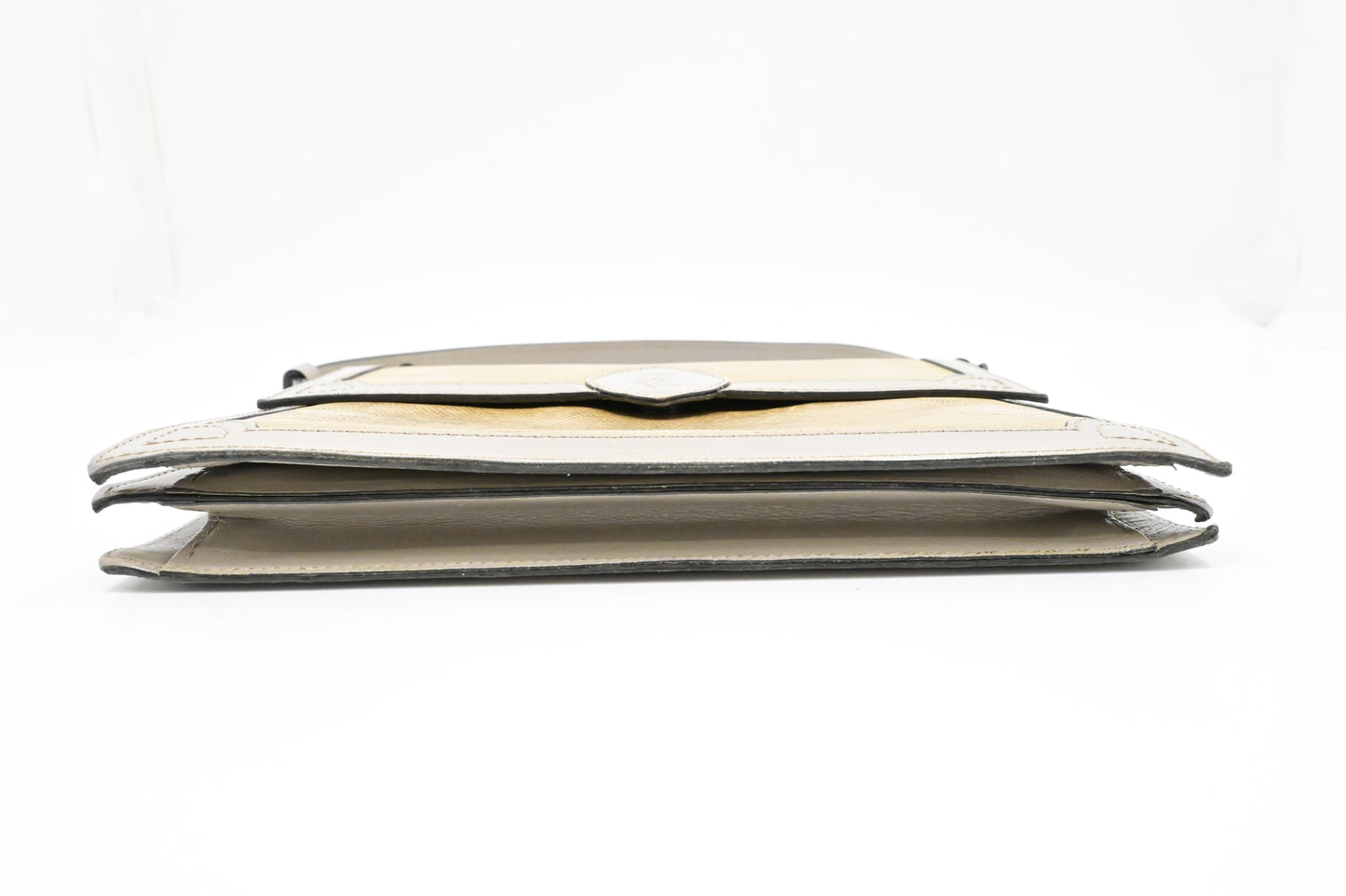 YSL Saint Laurent Shoulder Bag in Faux Snake Skin