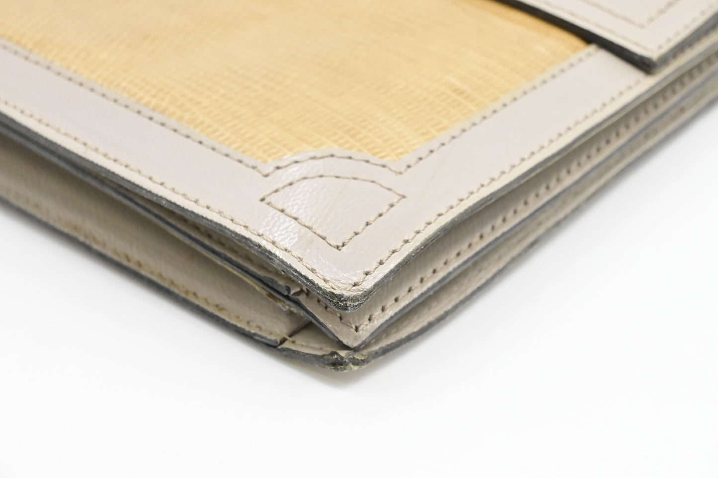 YSL Saint Laurent Shoulder Bag in Faux Snake Skin