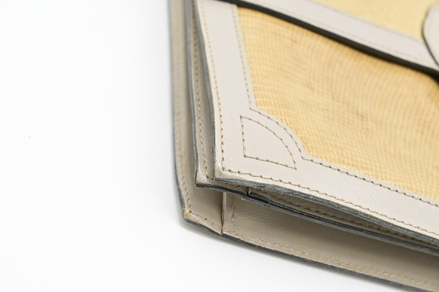 YSL Saint Laurent Shoulder Bag in Faux Snake Skin