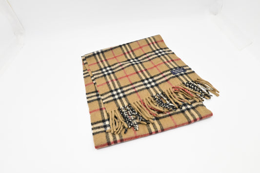 Burberry Scarf in Beige Cashmere