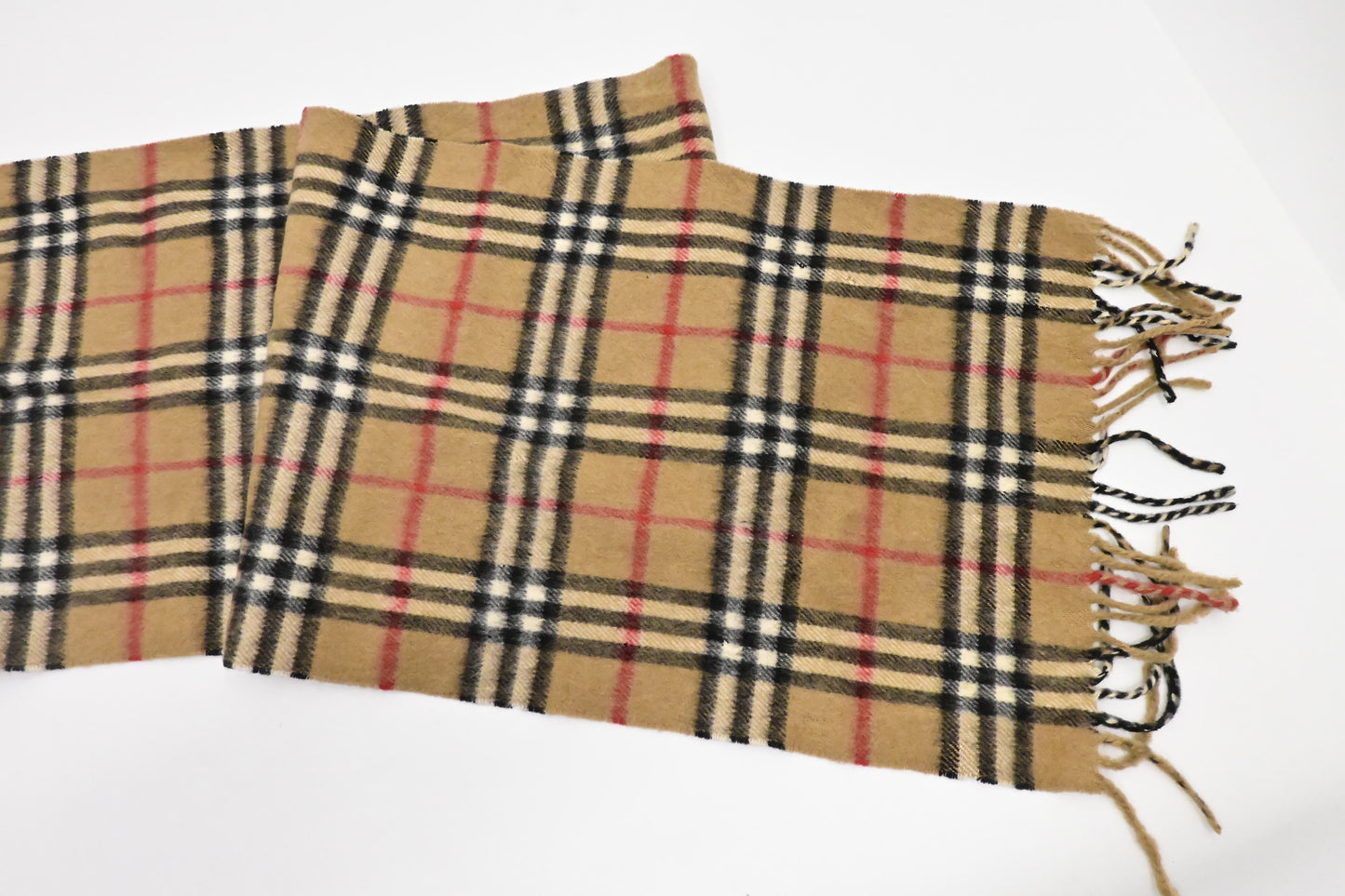 Burberry Scarf in Beige Cashmere