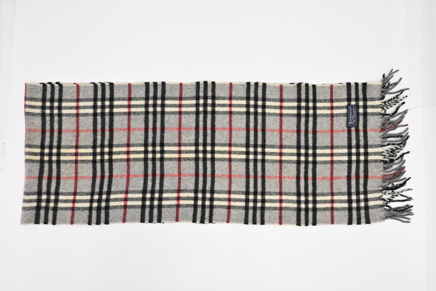 Burberry Scarf in Gray Cashmere
