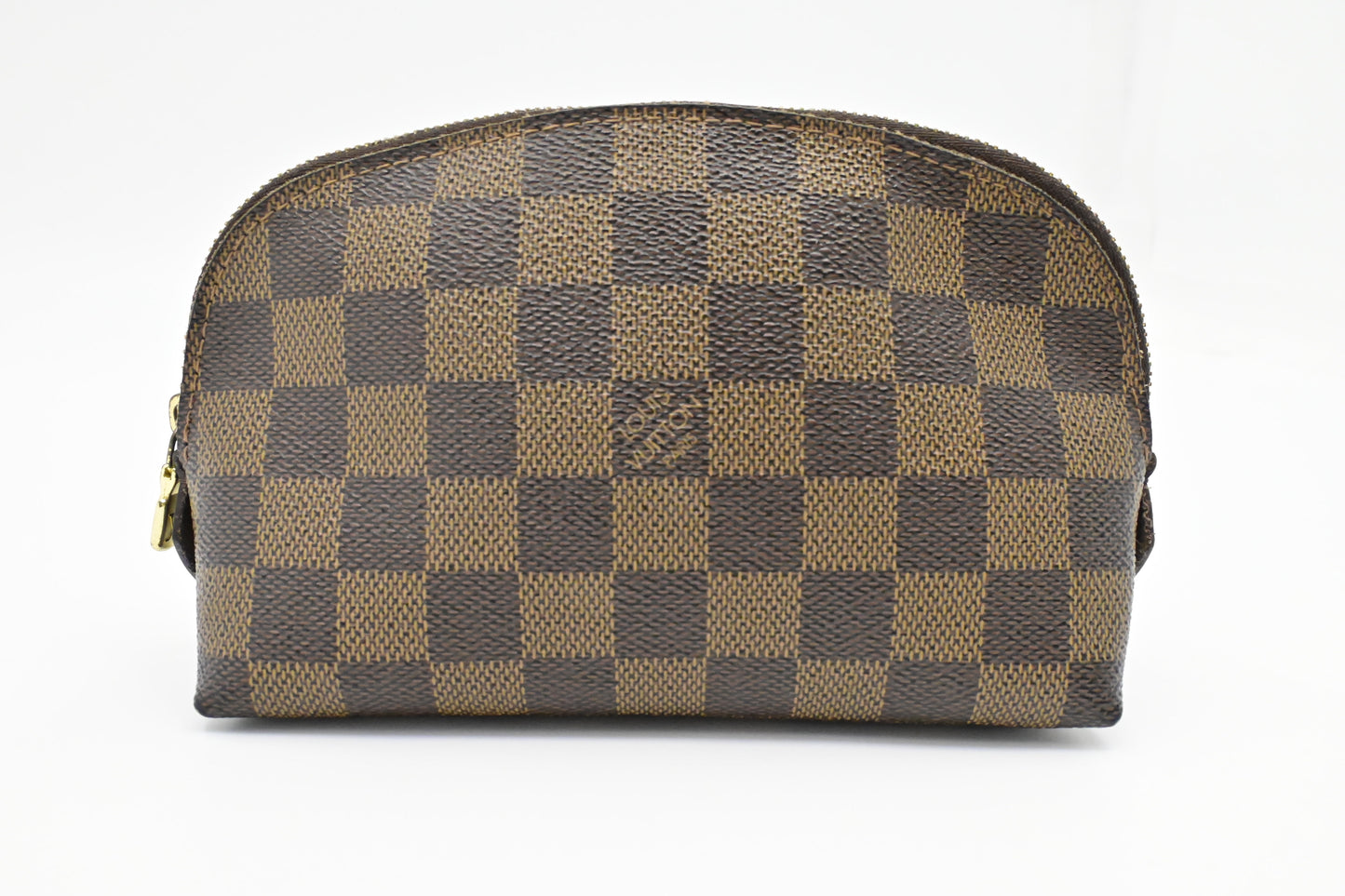 Louis Vuitton Pochette Cosmetique in Damier Ebene Canvas