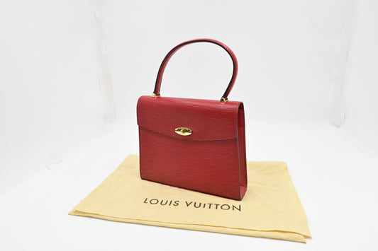Louis Vuitton Malesherbes in Red Epi Leather